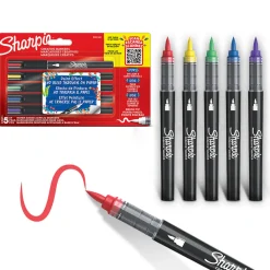 Maalikynä sivellinkärjellä 5 kpl Sharpie