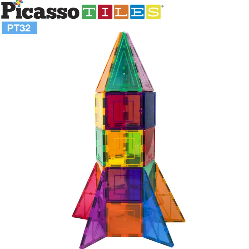 Magneettinen rakennussarja PicassoTiles 32 pcs