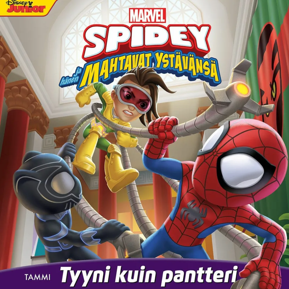 Marvel. Spidey ja hänen mahtavat ystävänsä. Tyyni kuin pantteri