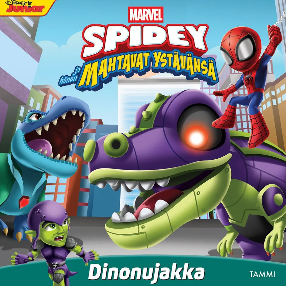 Marvel. Spidey ja hänen mahtavat ystävänsä. Dinonujakka