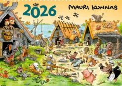Mauri Kunnas seinäkalenteri 2026
