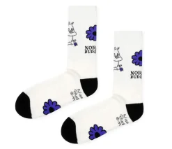 Miesten Sukat Retro Muumipeikon kukka NordicBuddies