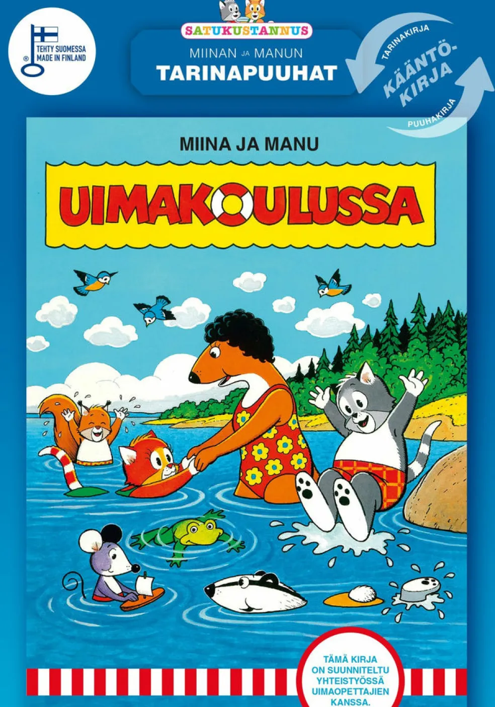 Miinan ja Manun tarinapuuhat Uimakoulussa, Kivat ristikot
