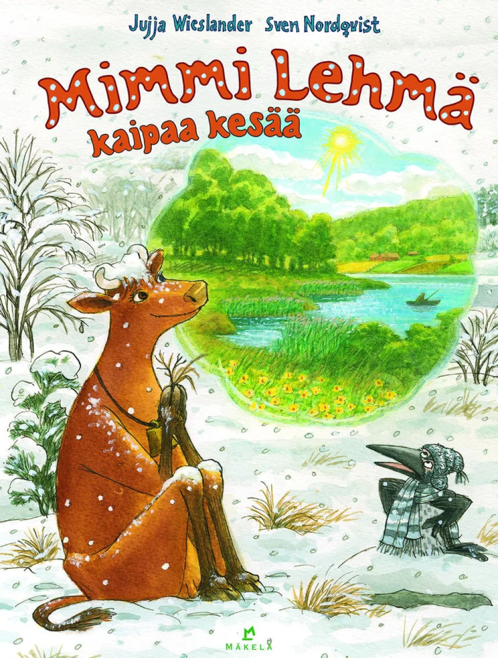 Mimmi Lehmä kaipaa kesää