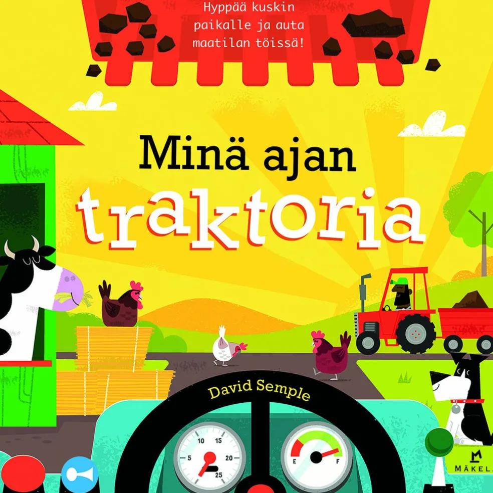 Minä ajan traktoria