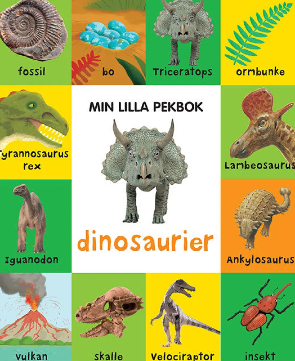 Min lilla pekbok : dinosaurier
