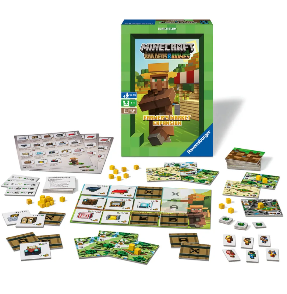Minecraft Lautapeli - Farmer’s market Expansion