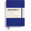 Muistikirja A5 Leuchtturm1917 Hard Dotted Ink, kovakantinen pistesivut