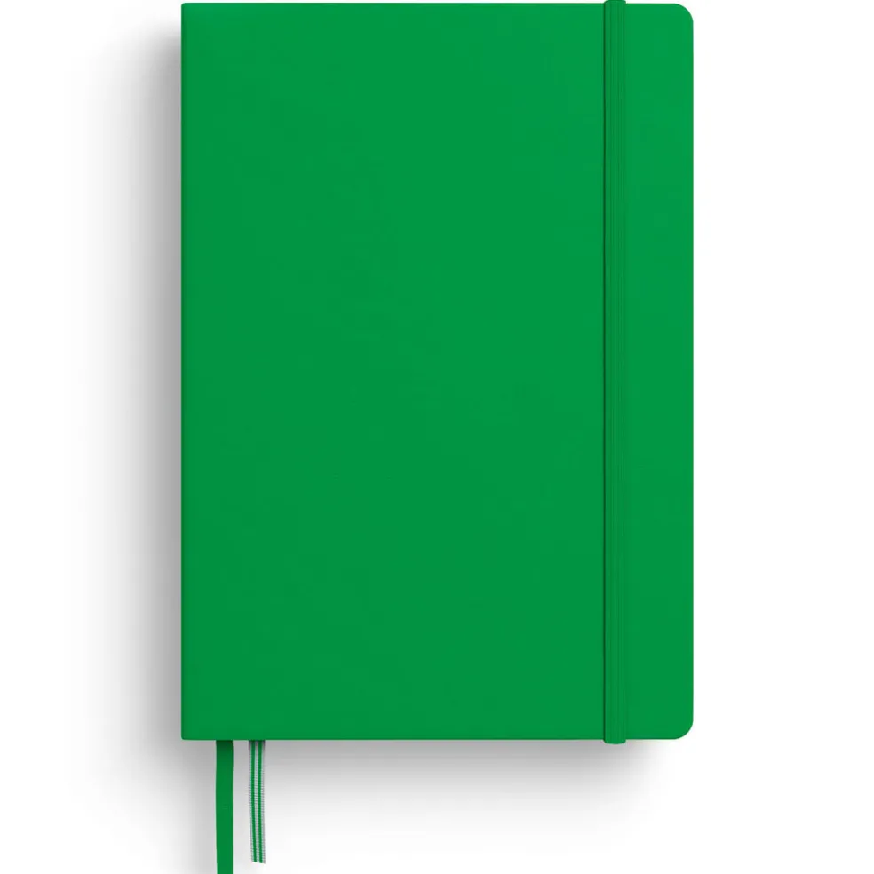 Muistikirja A5 Leuchtturm1917 Hard Spring Leaf ruled, kovakantinen viivallinen