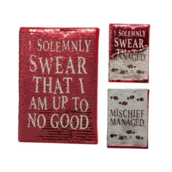 Muistikirja A5/160s Harry Potter Kelmien kartta paljetti