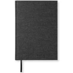 Muistikirja A5/256s Paperstyle Transparent black viivallinen