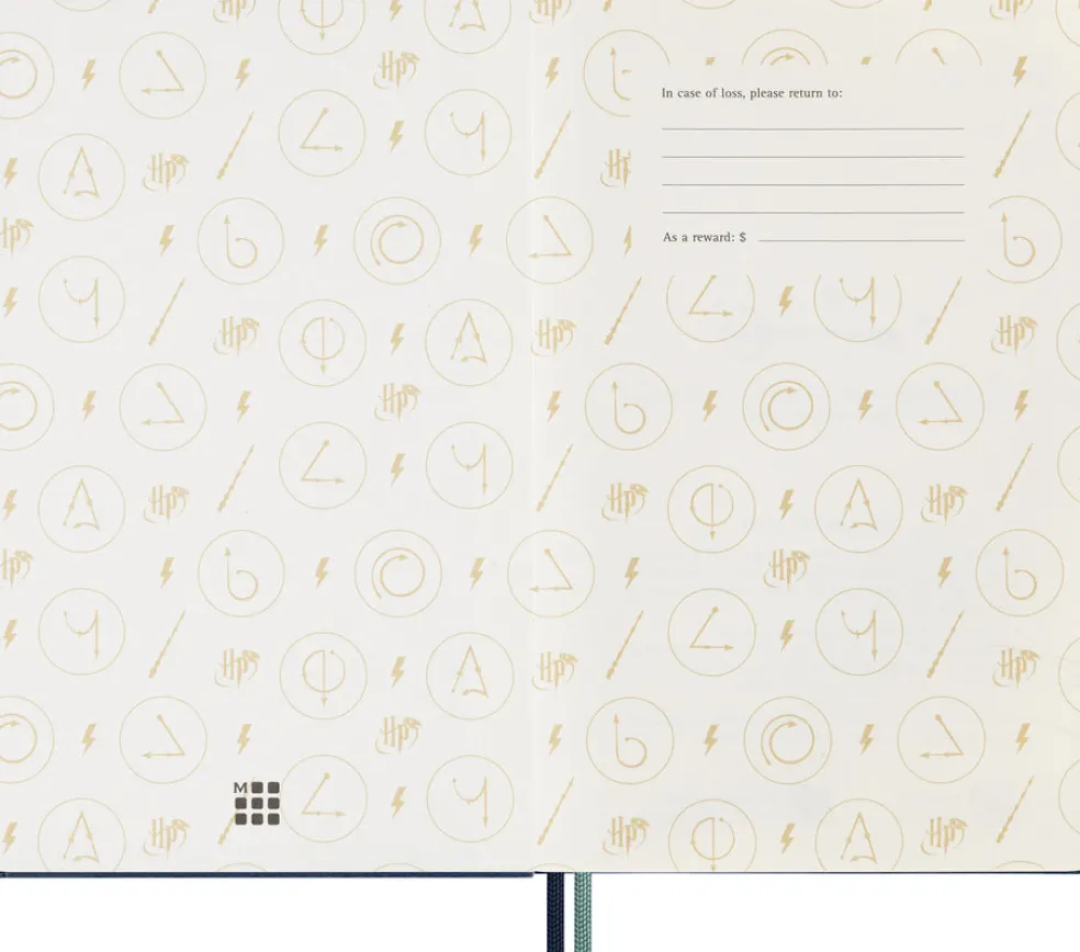 Muistikirja Moleskine Large Harry Potter Patronum