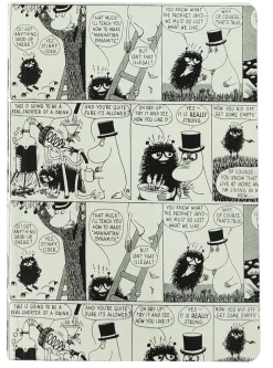 Muistikirja Moomin kartonki A5 Sarjakuva