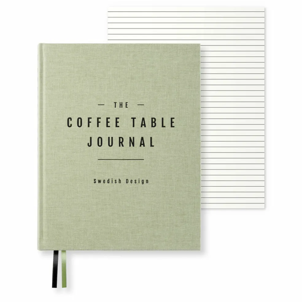 Muistikirja Paperstyle Coffee Table khaki vihreä