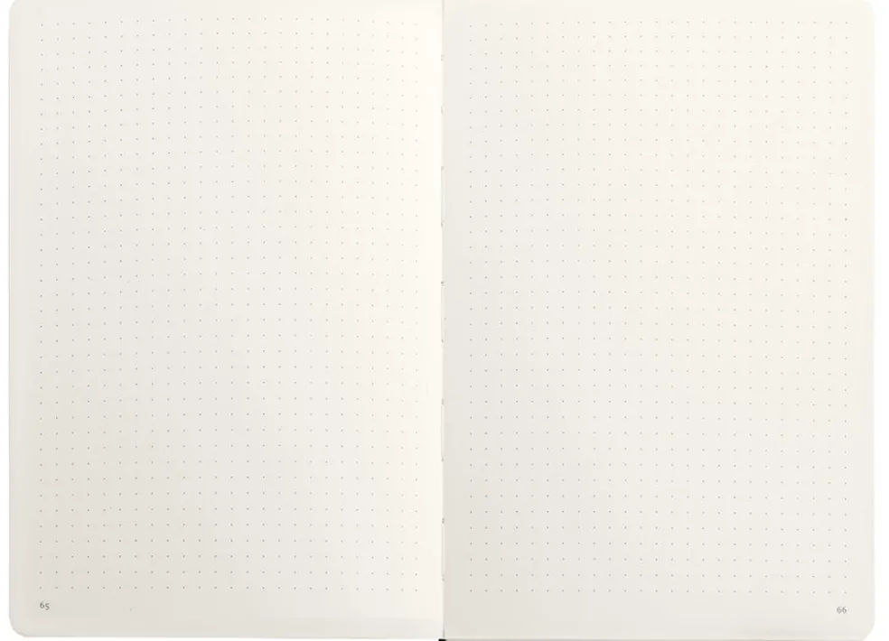 Muistikirja 14x21 cm musta Victorias Journals Copelle pistesivut