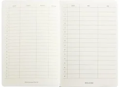 Muistikirja 14x21 cm musta Victorias Journals Copelle pistesivut