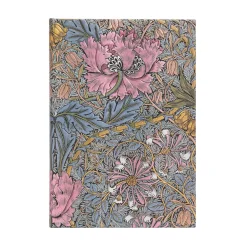 Muistikirja 13x18cm/144s Paperblanks Morris Pink Honeysuckle