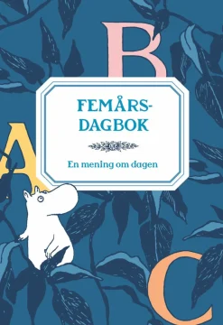 Mumin Femårsdagbok - En mening om dagen