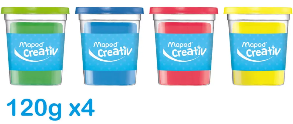 Muovailumassa 4 kpl Maped Creativ