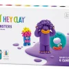 Muovailuvahasetti Monsters Hipster Hey Clay