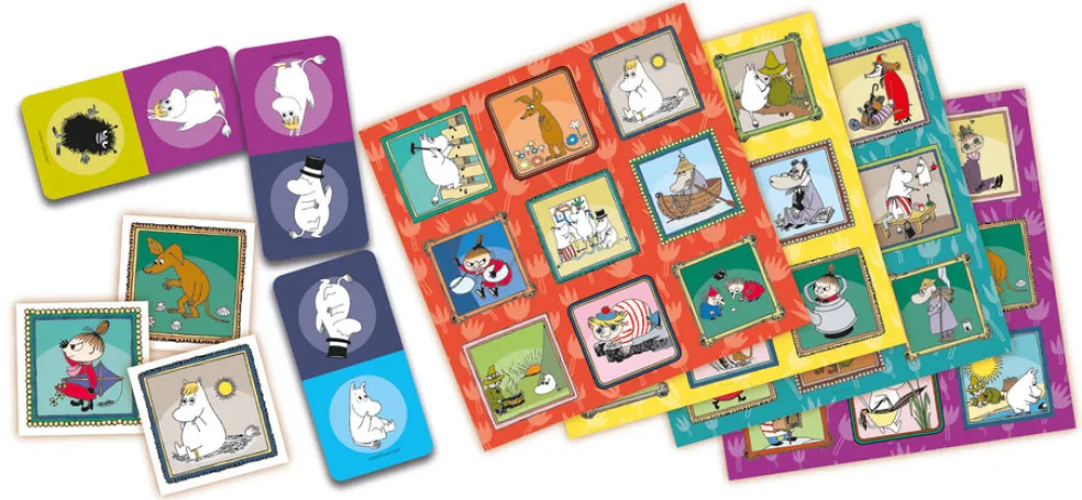 Muumi 3-in-1 (Lotto, Domino, Memo)