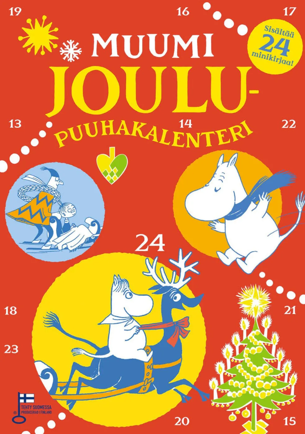 Muumi puuhakirjajoulukalenteri