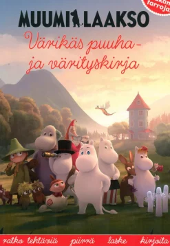 Muumilaakso Värikäs puuha- ja värityskirja