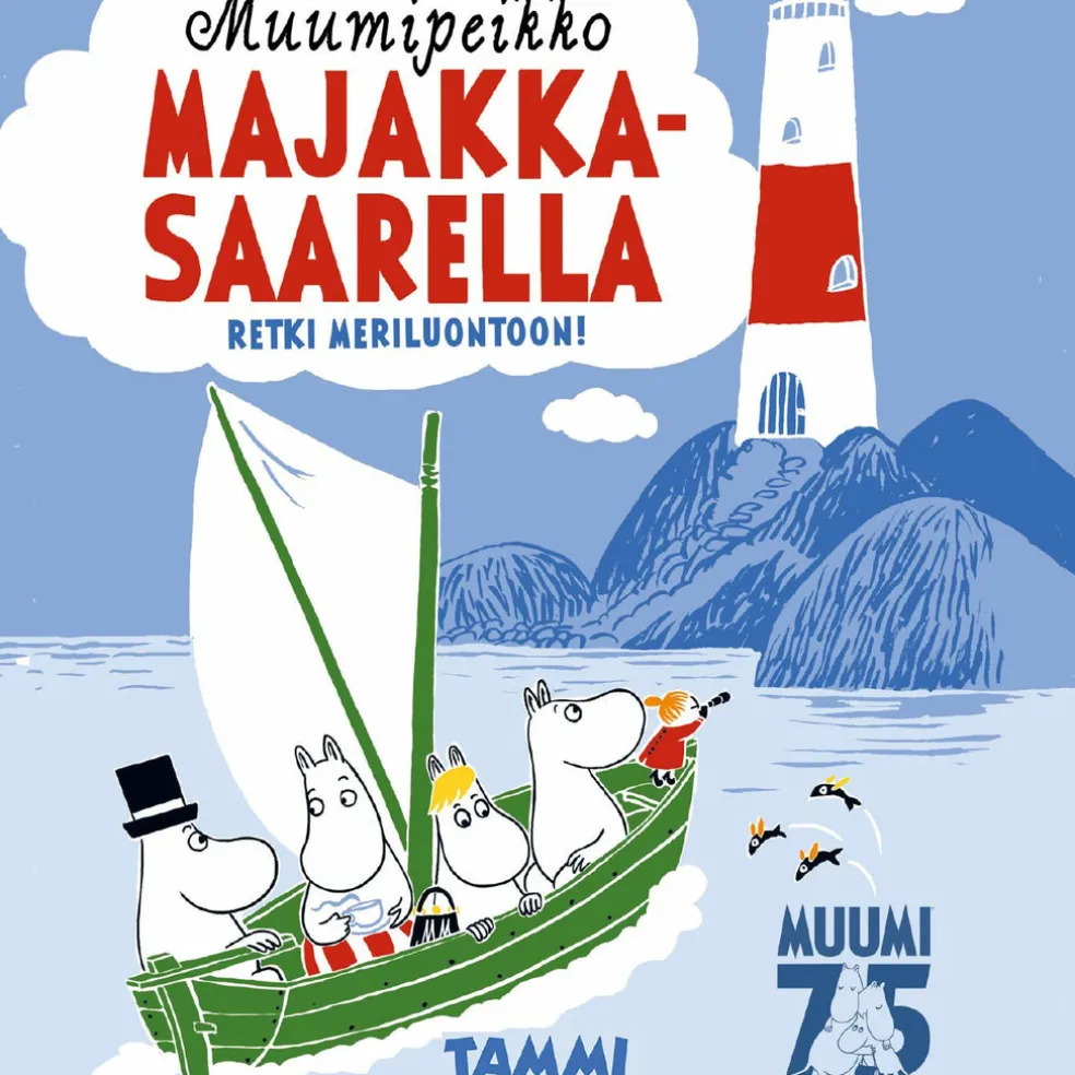 Muumipeikko majakkasaarella