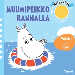 Muumipeikko rannalla -kylpykirja