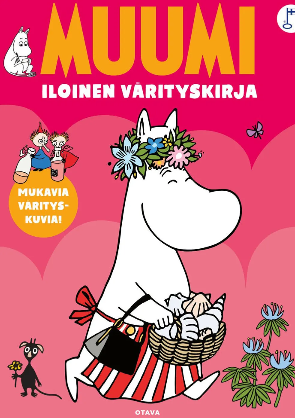 Muumit Iloinen värityskirja