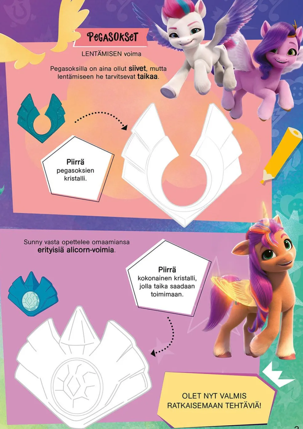 My Little Pony Löydä oma juttusi puuhakirja