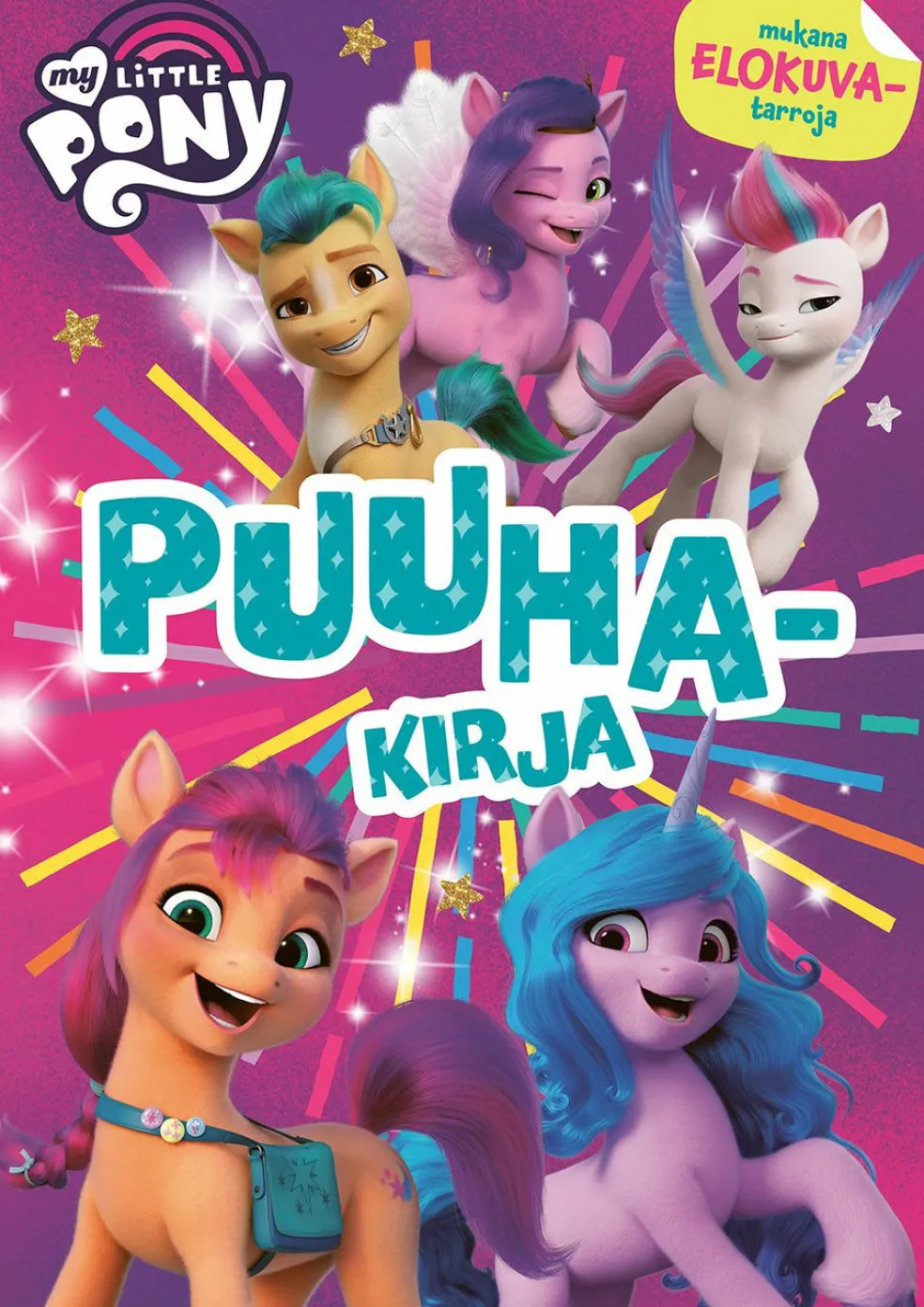 My Little Pony Puuhakirja (mukana elokuvatarroja)