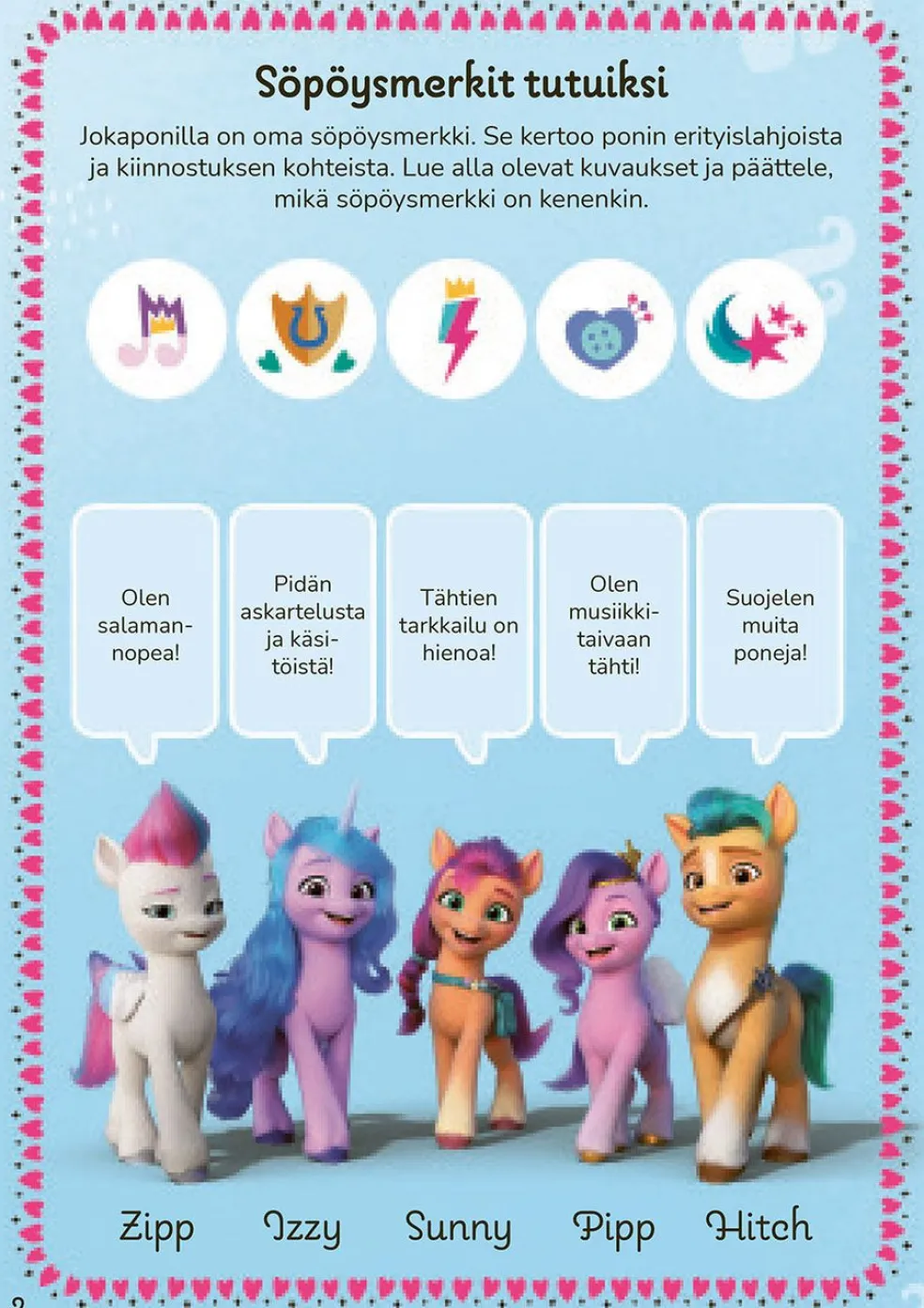My Little Pony Puuhakirja (mukana elokuvatarroja)