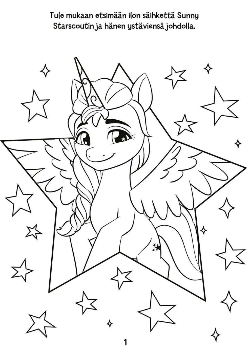 My Little Pony Usko unelmiisi värityskirja