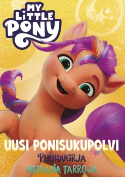 My Little Pony Uusi ponisukupolvi puuhakirja