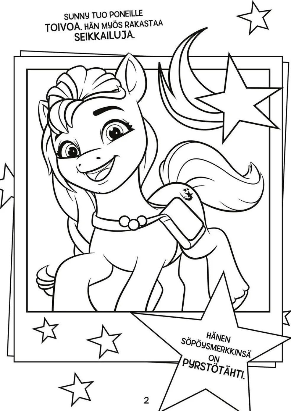 My Little Pony Yhdessä onnistumme värityskirja
