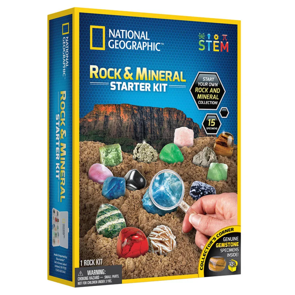 National Geographic Kivi&Mineraali setti