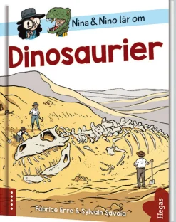Nina och Nino lär om dinosaurier