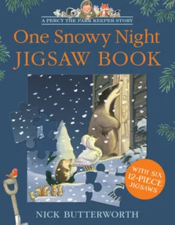 One Snowy Night Jigsaw Book