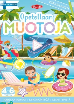 Opetellaan Muotoja puuhakirja