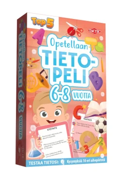 Opetellaan tietopeli - 6-8 v