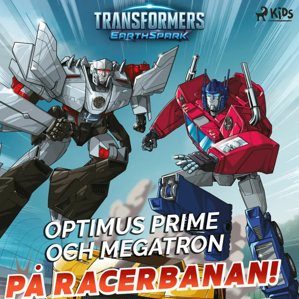 Optimus Prime och Megatron på racerbanan!