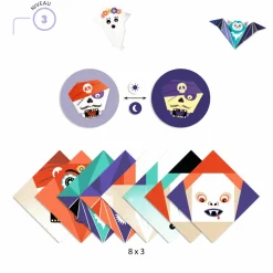 Origamisetti kauhu Djeco