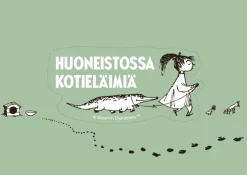 Ovitarra A6 Muumi Huoneistossa kotieläimiä vihreä