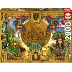 Palapeli 2000 palaa Aztec Mayan Montage