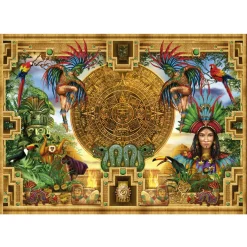 Palapeli 2000 palaa Aztec Mayan Montage