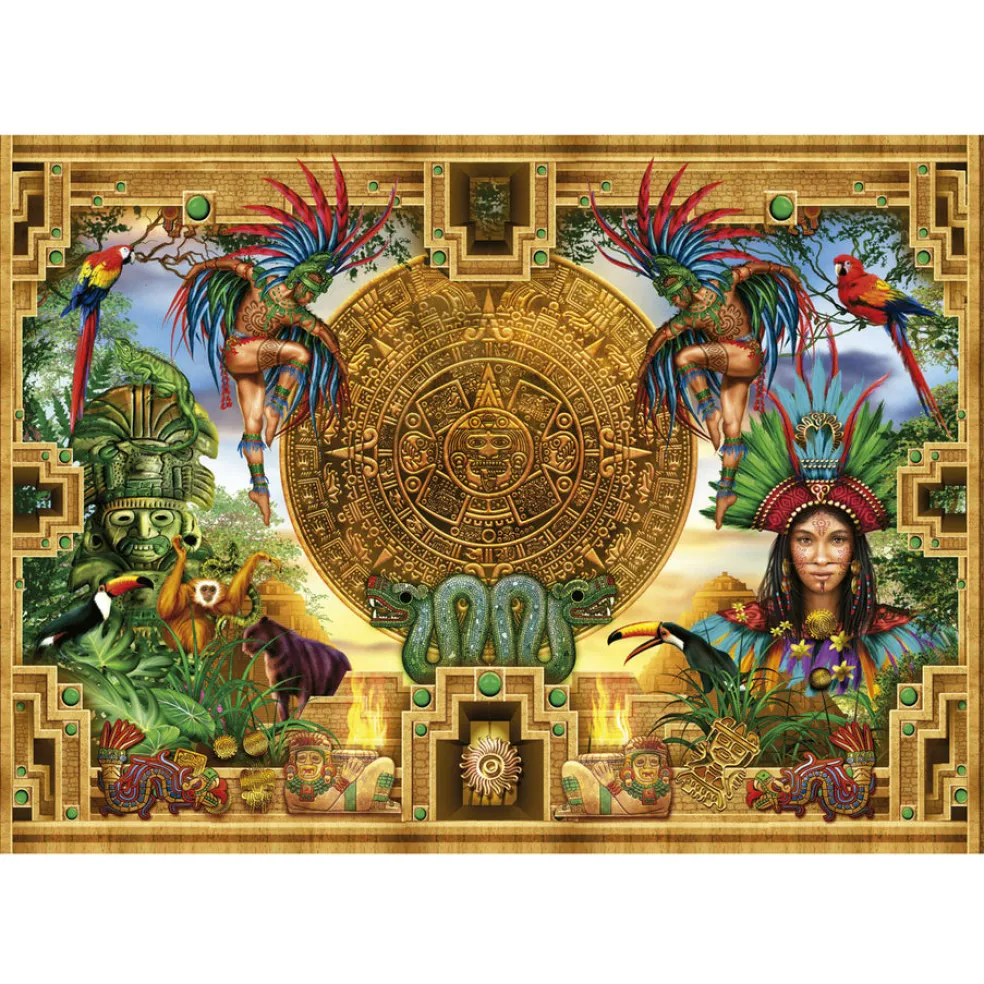 Palapeli 2000 palaa Aztec Mayan Montage