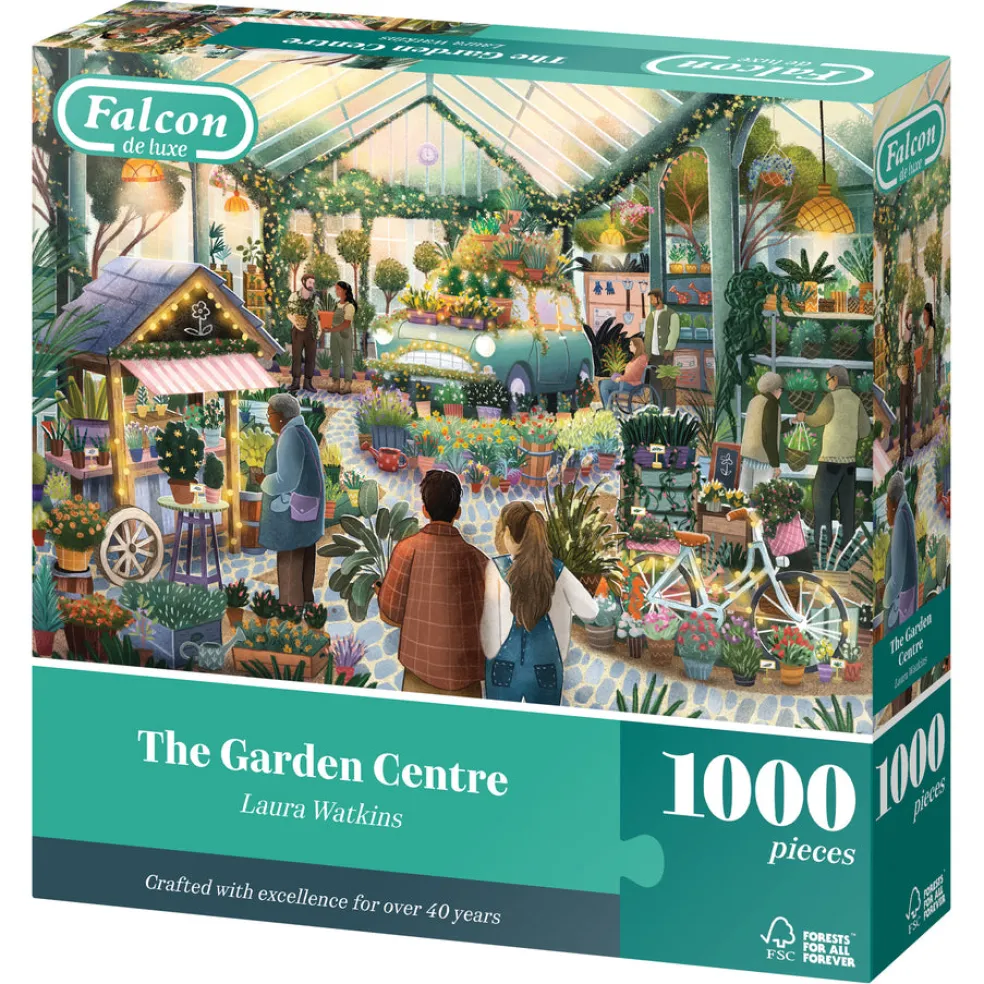 Palapeli 1000 palaa Falcon The Garden centre