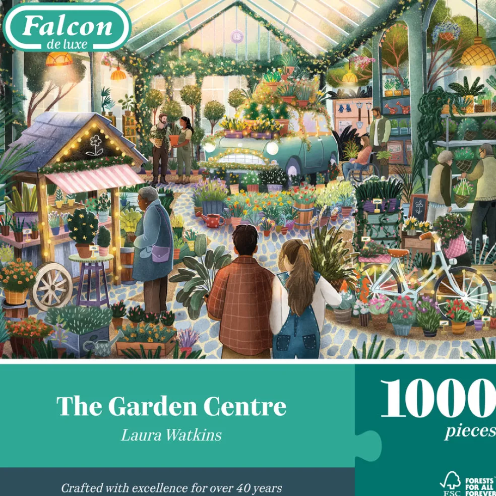 Palapeli 1000 palaa Falcon The Garden centre