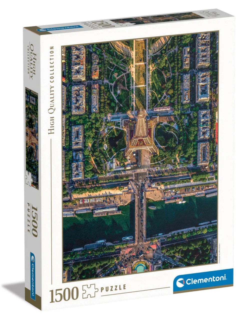 Palapeli 1500 palaa Flying Over Paris